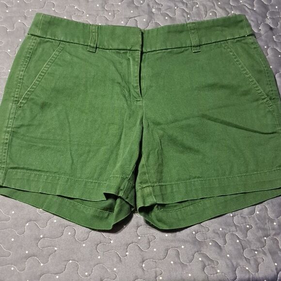 J. Crew Mercantile green shorts size 00 - Picture 1 of 4